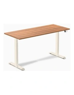 Desky Dual Melamine Sit Stand Desk