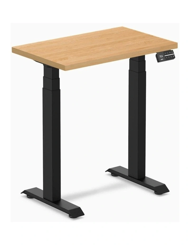 Desky Dual Mini Hardwood Sit Stand Desk image 1