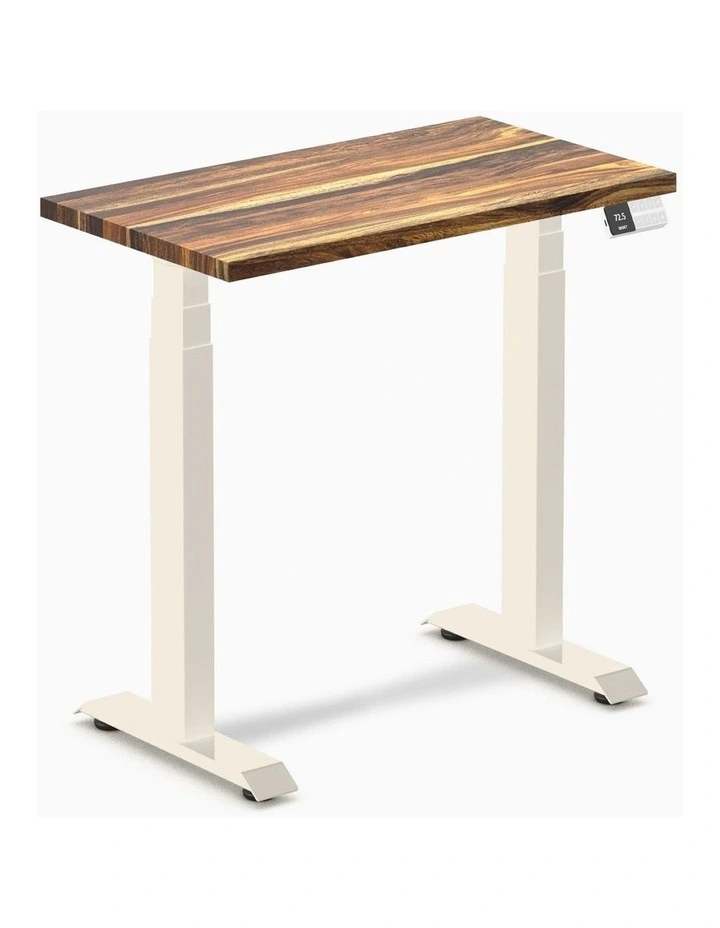Desky Dual Mini Hardwood Sit Stand Desk image 1