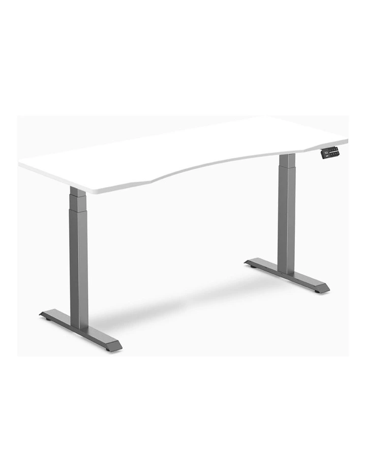 Desky Dual Ergo Edge Sit Stand Desk image 1