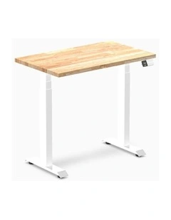 Desky Dual Mini Rubberwood Sit Stand Desk