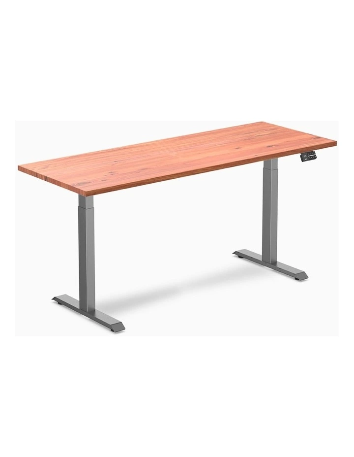 Desky Dual Softwood Sit Stand Desk image 1