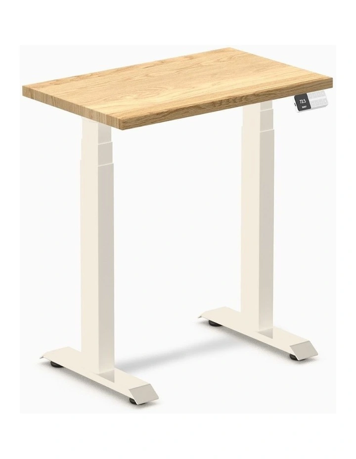 Desky Dual Mini Hardwood Sit Stand Desk image 1