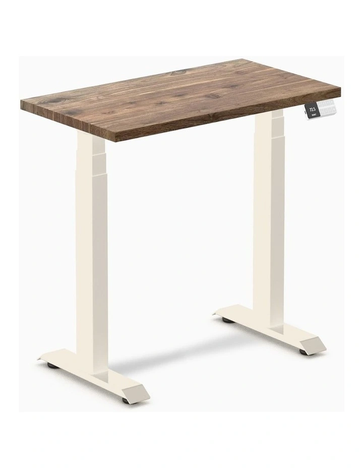Desky Dual Mini Hardwood Sit Stand Desk image 1