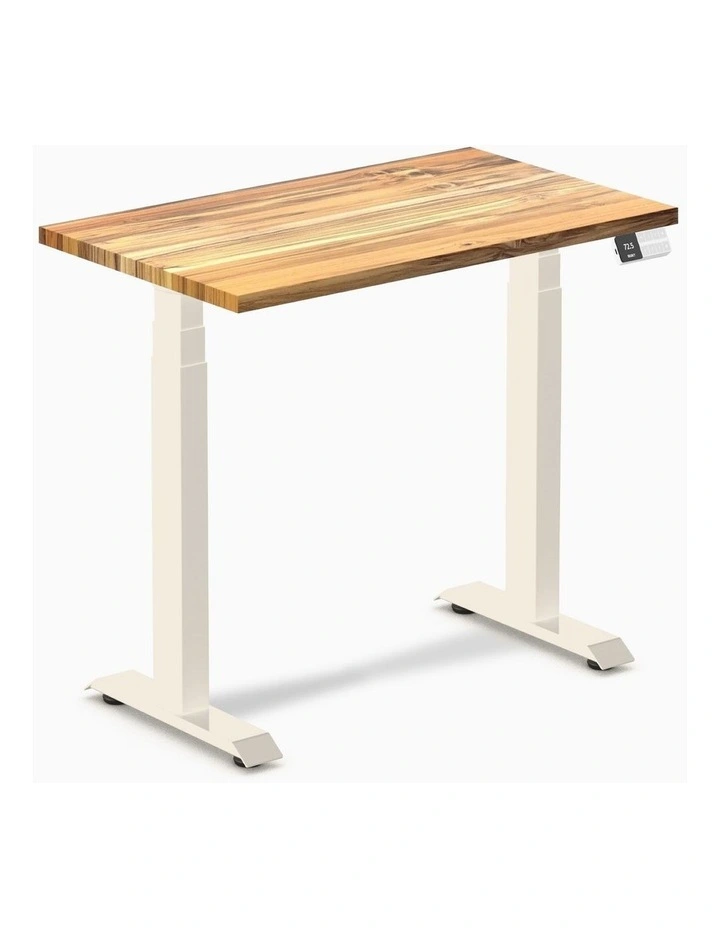 Desky Dual Mini Hardwood Sit Stand Desk image 1