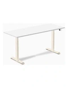 Desky Dual Melamine Sit Stand Desk