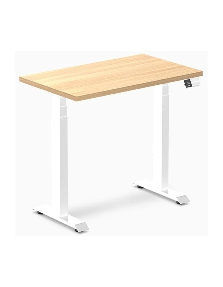 Desky Dual Mini Hardwood Sit Stand Desk image 1