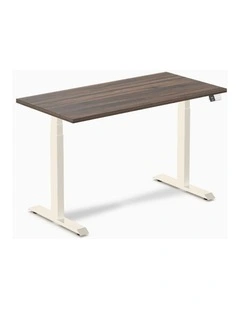 Desky Dual Melamine Sit Stand Desk