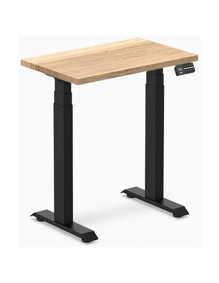 Desky Dual Mini Hardwood Sit Stand Desk image 1