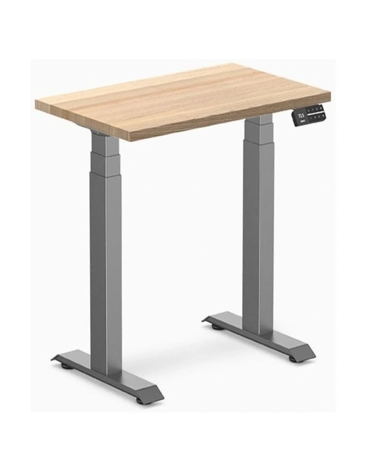 Desky Dual Mini Hardwood Sit Stand Desk image 1