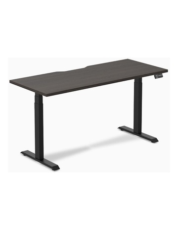 Burnished Wood / Matte Black colour