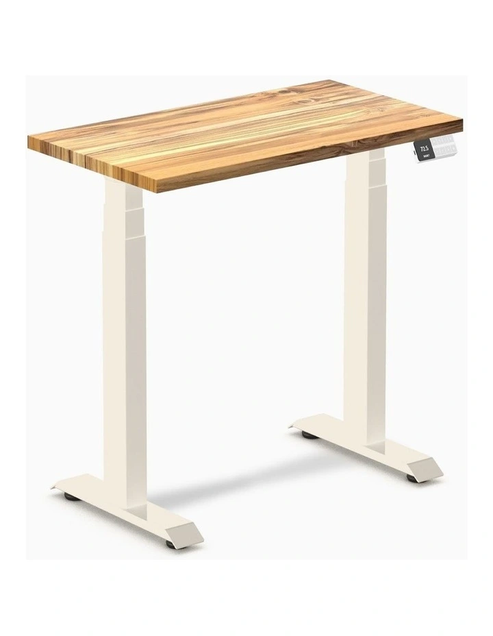 Desky Dual Mini Hardwood Sit Stand Desk image 1