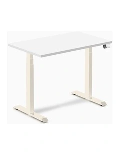 Desky Dual Melamine Sit Stand Desk