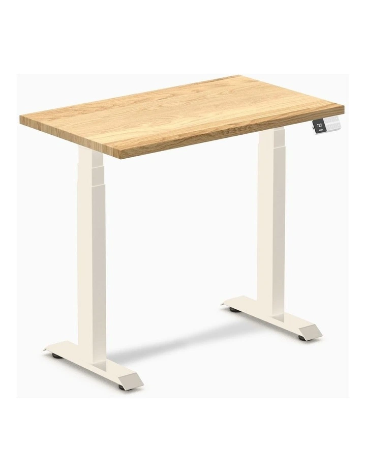Desky Dual Mini Hardwood Sit Stand Desk image 1