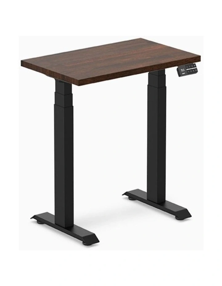 Desky Dual Mini Rubberwood Sit Stand Desk image 1
