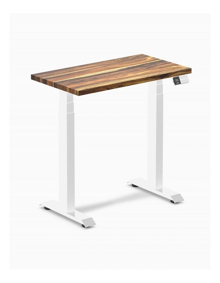 Desky Dual Mini Hardwood Sit Stand Desk image 1