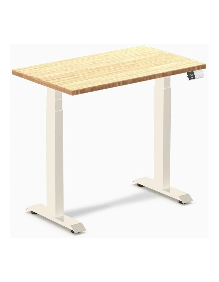 Desky Dual Mini Bamboo Sit Stand Desk image 1