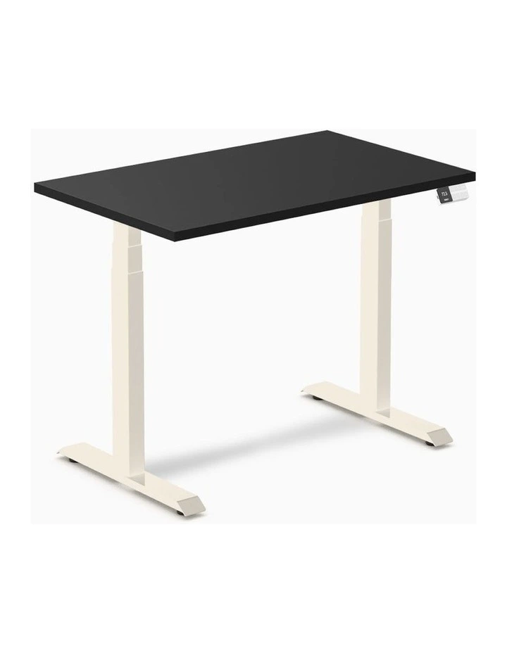 Desky Dual Melamine Sit Stand Desk image 1