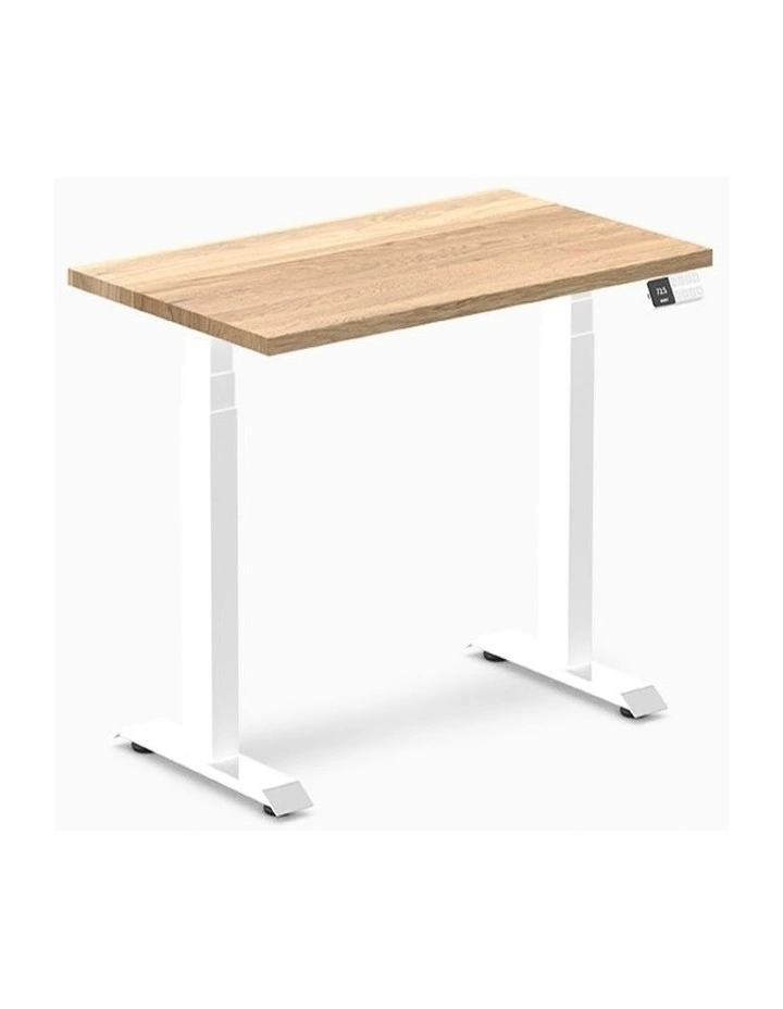 Desky Dual Mini Hardwood Sit Stand Desk image 1