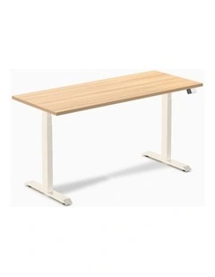 Desky Dual Melamine Sit Stand Desk