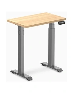 Desky Dual Mini Hardwood Sit Stand Desk