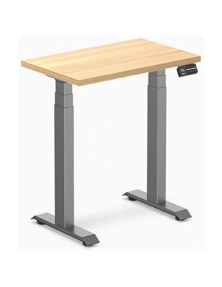 Desky Dual Mini Hardwood Sit Stand Desk image 1