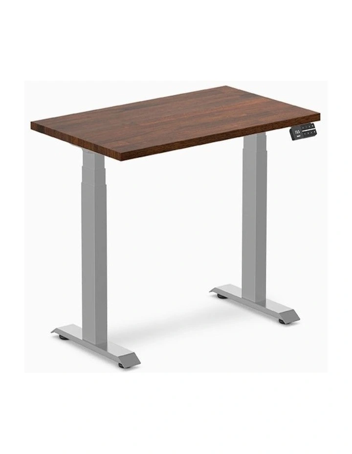 Desky Dual Mini Rubberwood Sit Stand Desk image 1