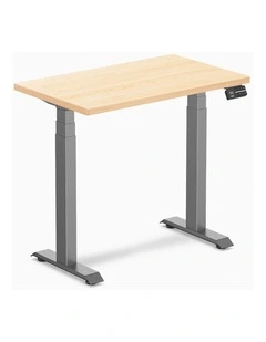 Desky Dual Mini Hardwood Sit Stand Desk