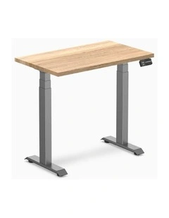 Desky Dual Mini Hardwood Sit Stand Desk