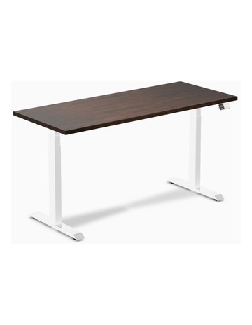Dark Walnut / White colour