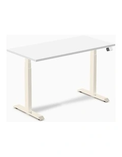 Desky Dual Melamine Sit Stand Desk