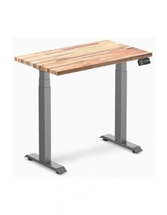 Desky Dual Mini Hardwood Sit Stand Desk