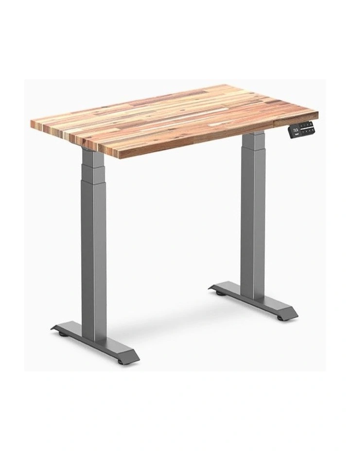 Desky Dual Mini Hardwood Sit Stand Desk image 1
