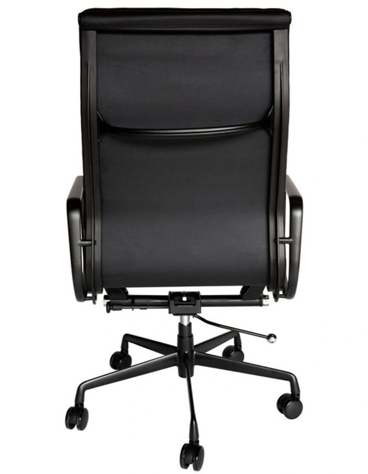 Replica Eames High Back Soft Pad Office Chair, All Black image 4
