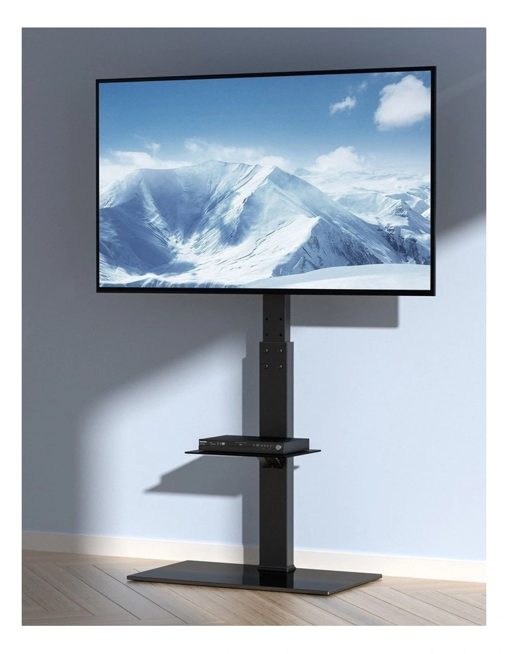 Black Swivel TV Stand 32-85 Inch Heavy Duty Adjustable Mount Stand image 7