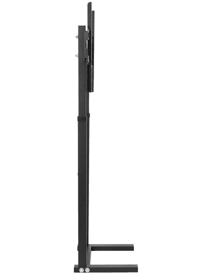 Black Adjustable Free Standing TV Stand with Cable Management for 32-65 Inch Screens image 4