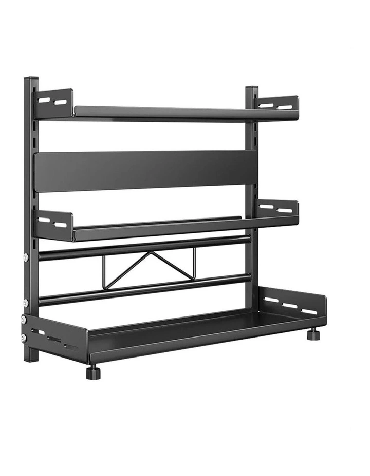 3 Tier Large Kitchen Spice Rack image 2