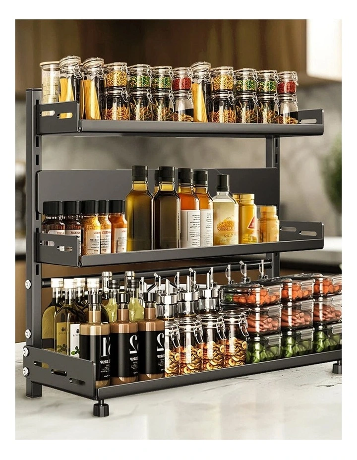3 Tier Large Kitchen Spice Rack image 7
