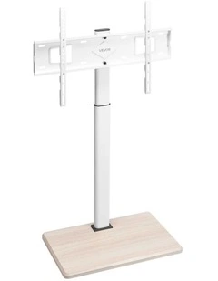 Rolling TV Stand 32 to 70 Inch Mobile TV Cart Adjustable Height Mount