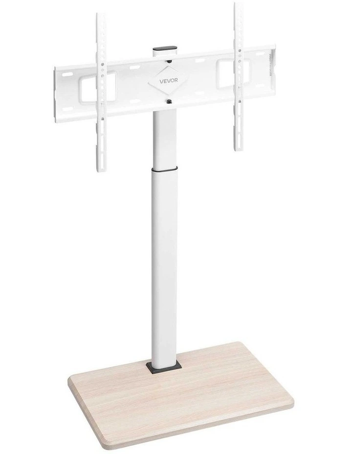 Rolling TV Stand 32 to 70 Inch Mobile TV Cart Adjustable Height Mount image 1