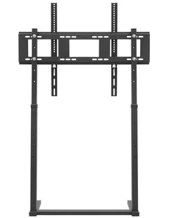 Black 32100 Flat Screen Floor Stand with Space-Saving Contemporary Base