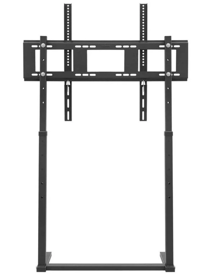Black 32100 Flat Screen Floor Stand with Space-Saving Contemporary Base image 1