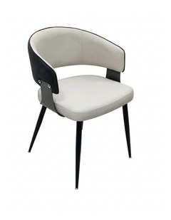 Black Dining Chairs Set Upholstered Crocodile Back Luxury Kitchen Design