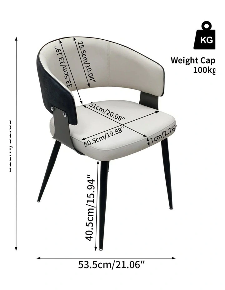Black Dining Chairs Set Upholstered Crocodile Back Luxury Kitchen Design image 3