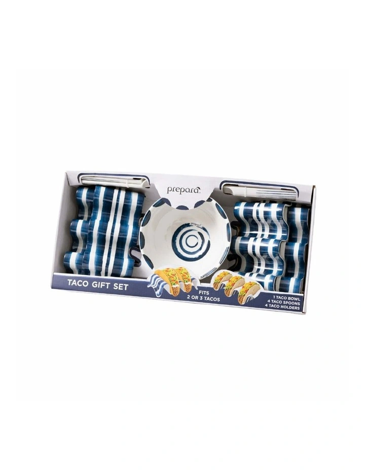 Prepara Taco Gift Set - Coastal Stripe image 2