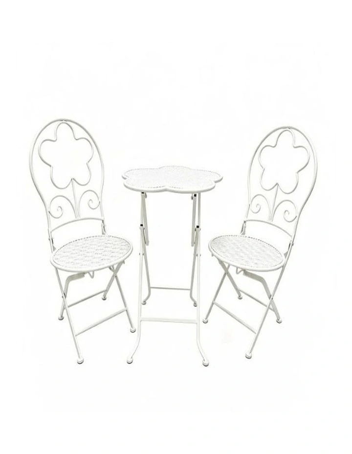 Willow & Silk Kiddie Time Bistro Table 2 Chairs Set image 1