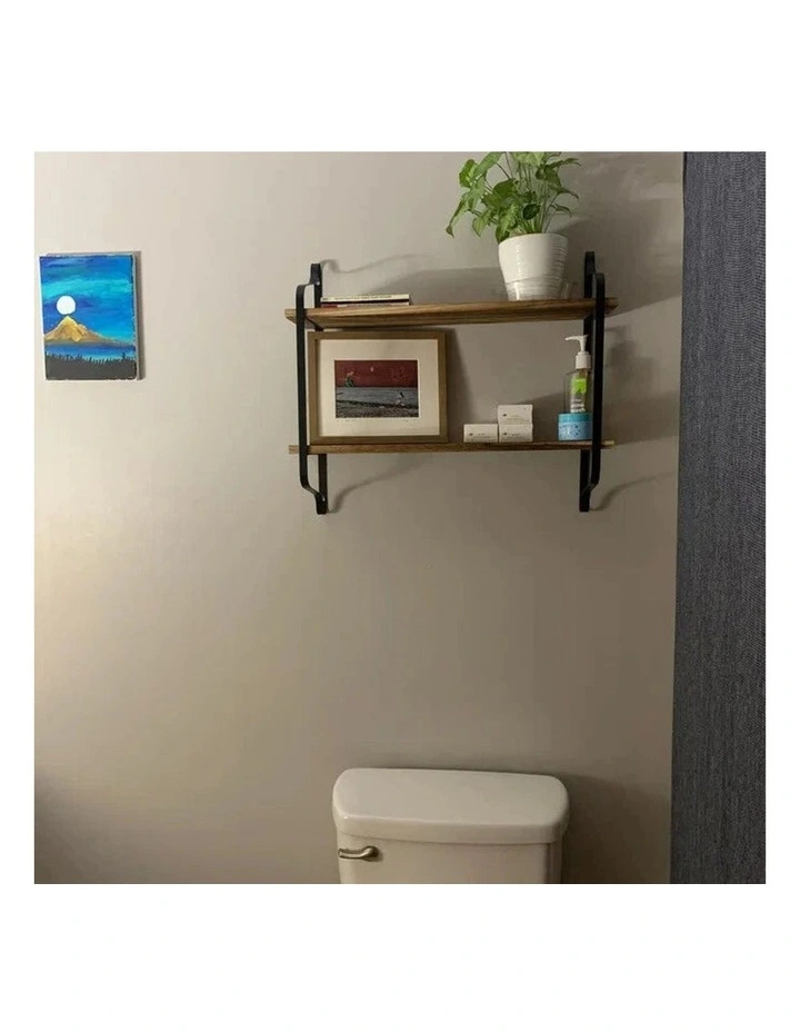 Rustic Wall Floating Shelf image 6