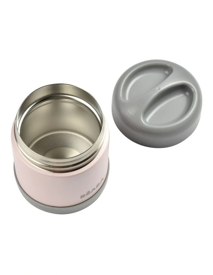 Stainless Steel Insulated Food Jar 300ml - Dark Mist/Light Pink image 3