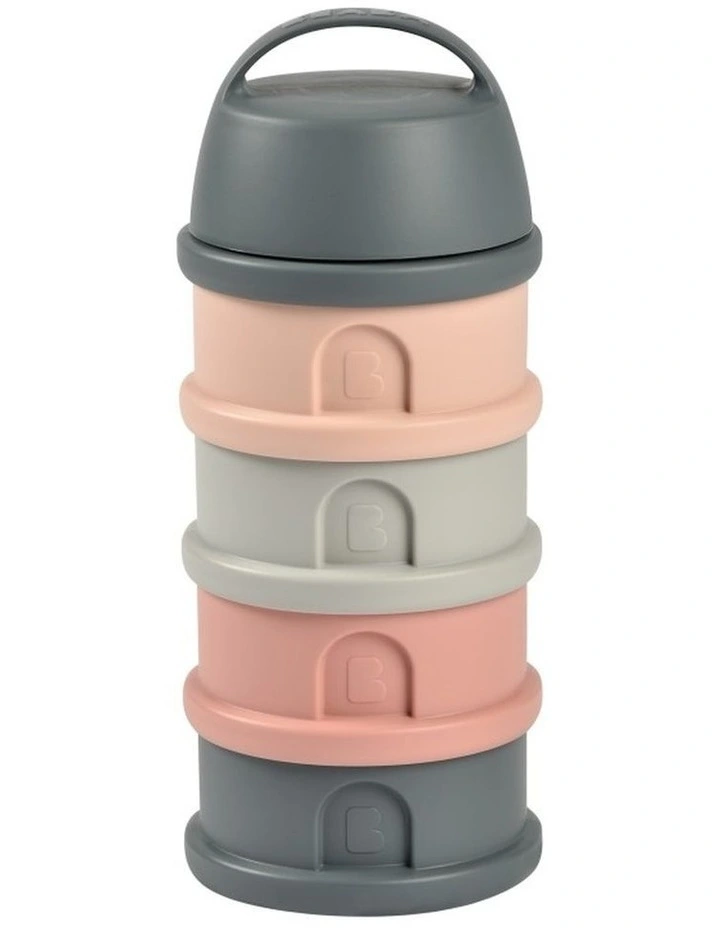 Formula & Snacks Container - Mineral Grey/Pink image 1