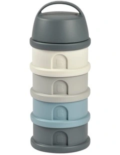 Formula & Snacks Container - Mineral Grey/Blue